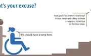Excuses for denying accessibility improvements