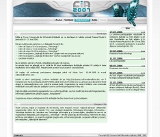 CIA 2007 - site interface