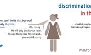 Discrimination begins in family: dating