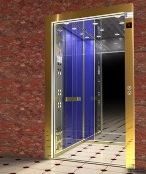 Ideal glass blue silk