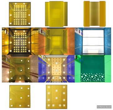 IFMA elevators: ceiling types