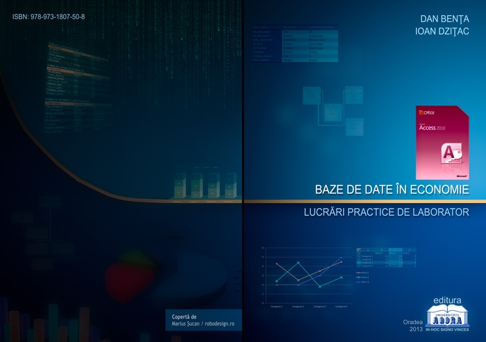 MS Access databases for Economics - book cover