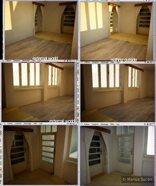 Light deflectors: early test renders