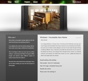 Iteration nr. 1 - front page - marius.sucan.ro