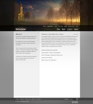 Iteration nr. 3 - front page - marius.sucan.ro