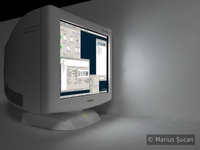 In dark setup: Iiyama Vision Master Pro 451 monitor