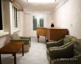 Neons lighting: early render test 9