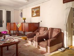 Piano room: the armchairs