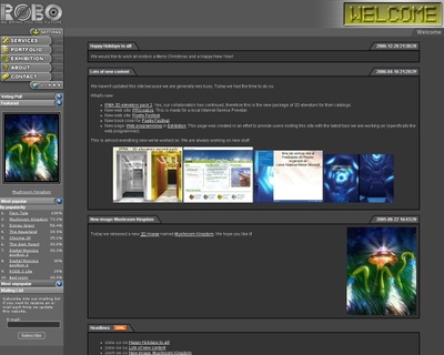 ROBO Design v2 - first page