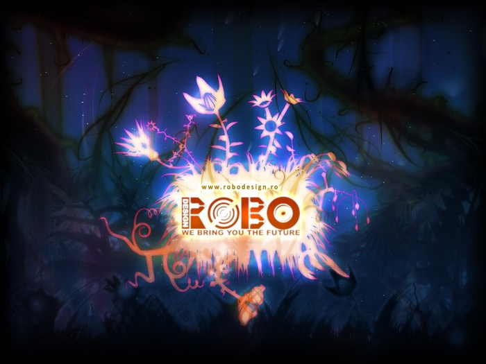 ROBO Design v5.5 wallpaper (blue)