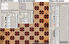 Armchairs base shader channels