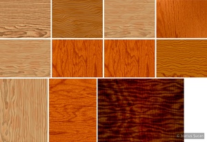 Piano wood varieties