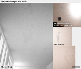 Early WIP image renders of the walls