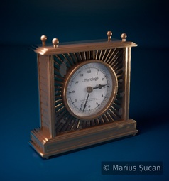 The clock: final render