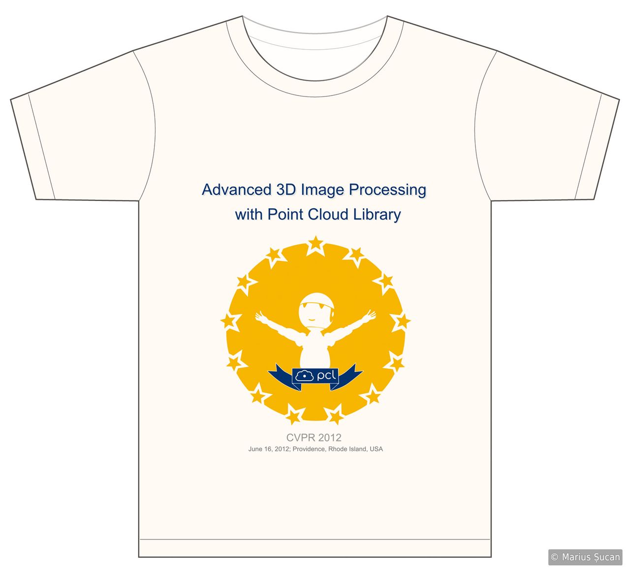 PCL t shirt: CVPR 2012