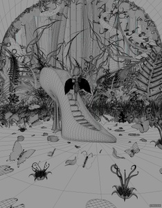 visualizee final OpenGL wireframe